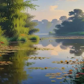claude monet wallpaper
