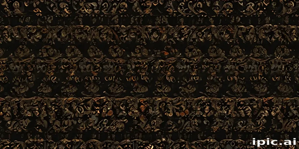 gold black background