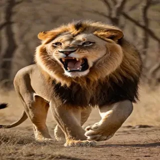 lion roar png