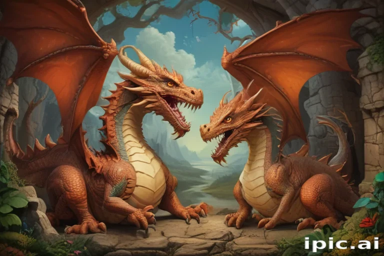 cartoon dragons