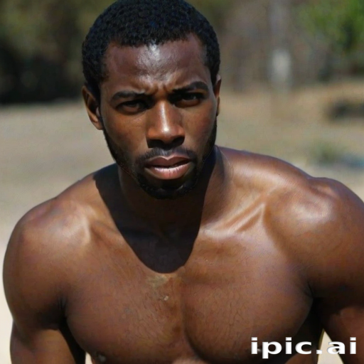 black man