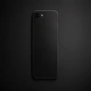 black background phone