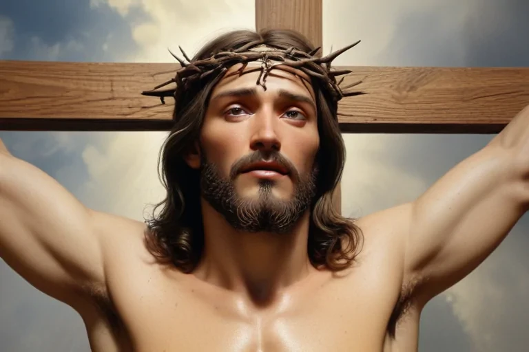 picture of jesus on the cross