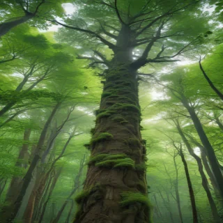 green forest aesthetic