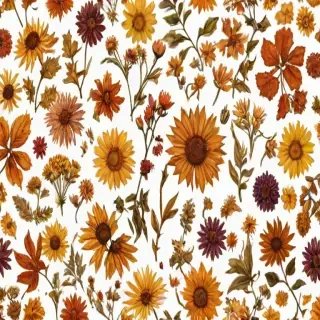 dried flowers png