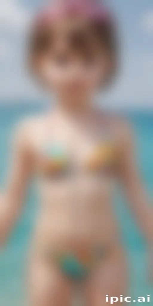 ai art little girl bikini