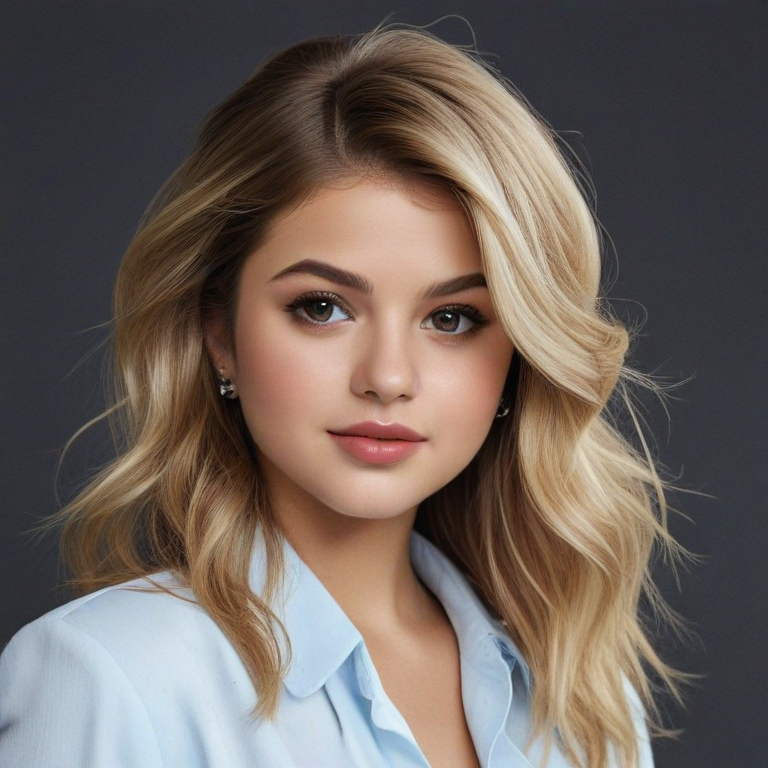 blonde selena gomez