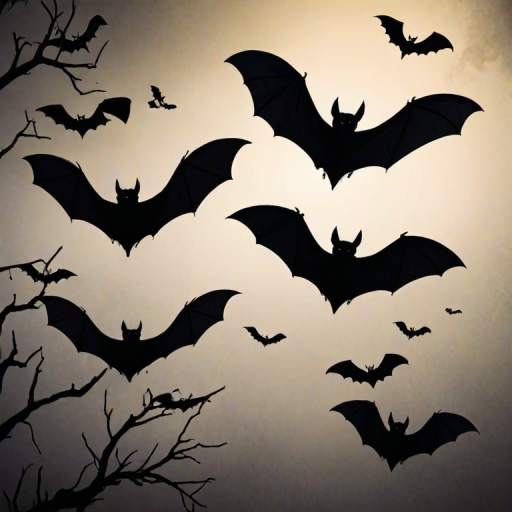 pictures of halloween bats