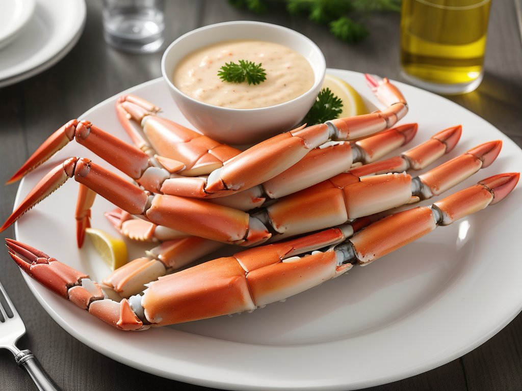 what to serve crab legs with