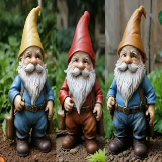 garden gnomes