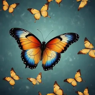 butterfly backround