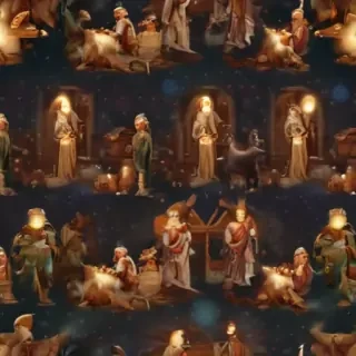free nativity scene background images