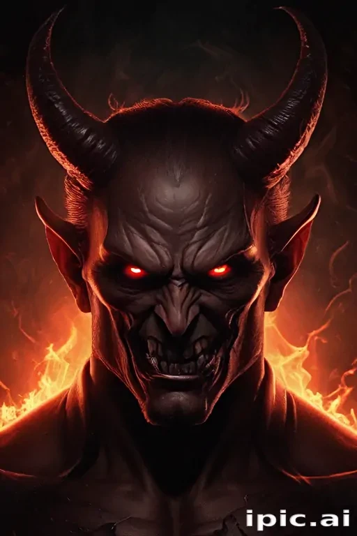 wallpaper of the devil