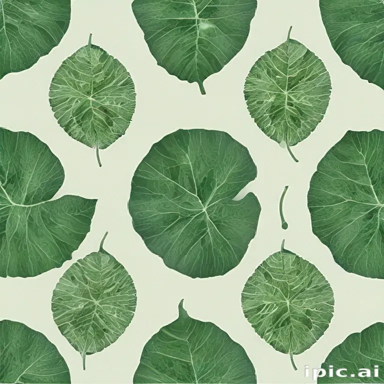 green leaf design