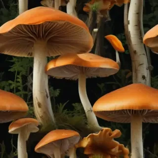 mushroom transparent