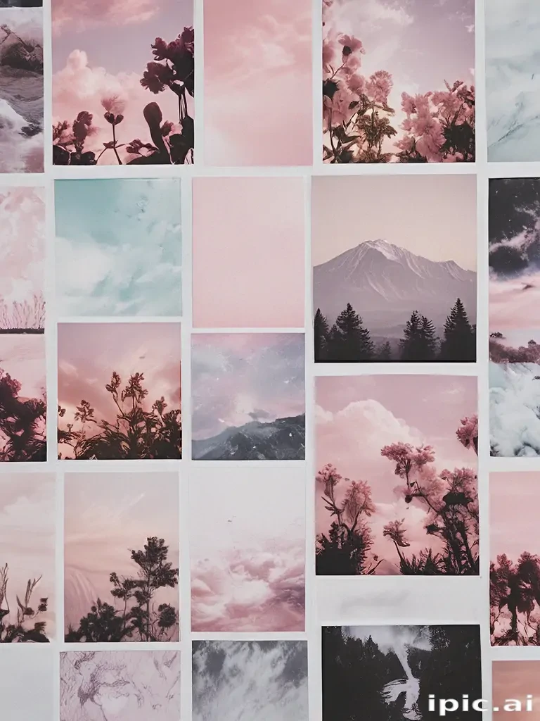 aesthetic pictures for wall to print