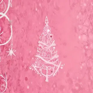 cute pink christmas wallpaper