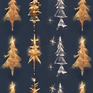 transparent christmas