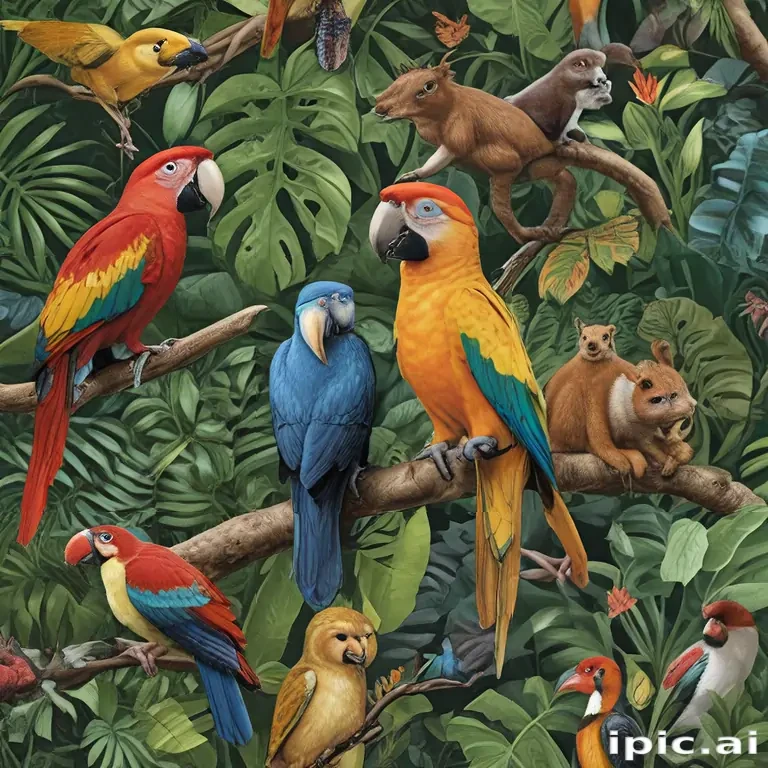 rainforest animals
