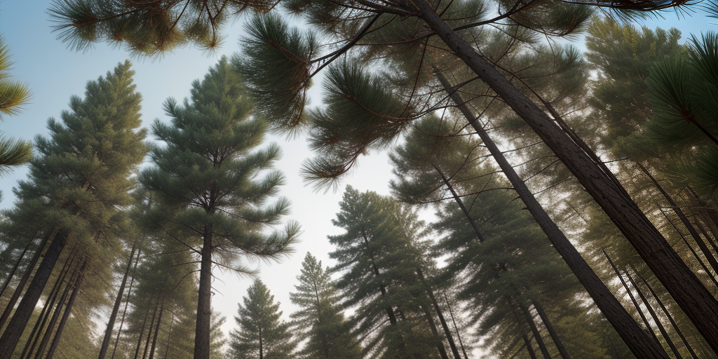 pine trees transparent background