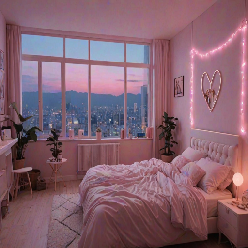 aesthetic bedroom background