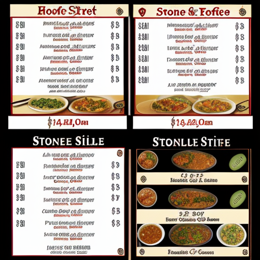 stonefire grill menu with prices