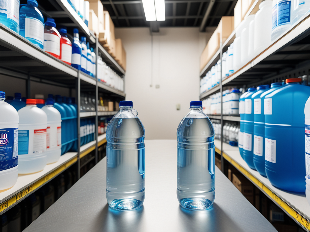 how to store distilled water after opening