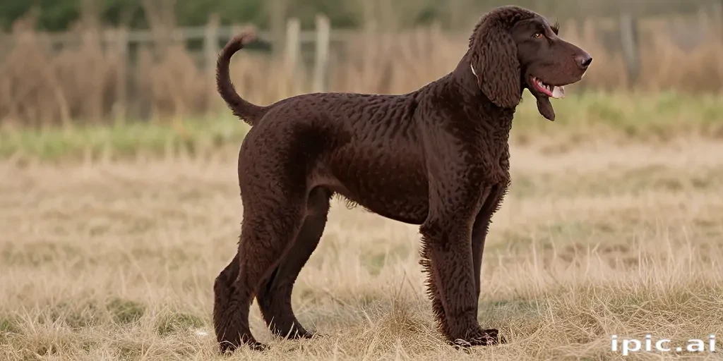 irish water spaniel