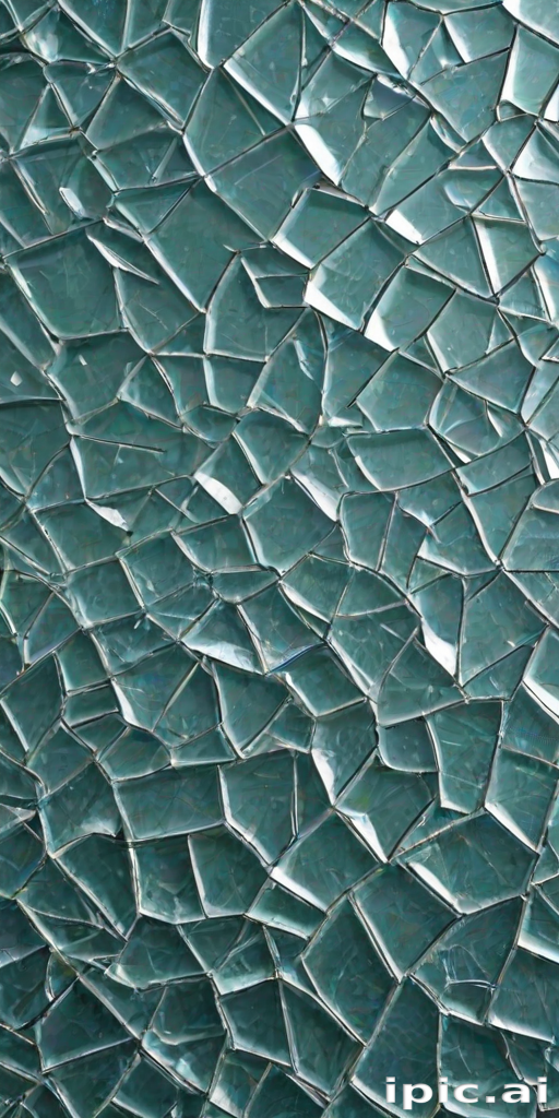 broken glass texture