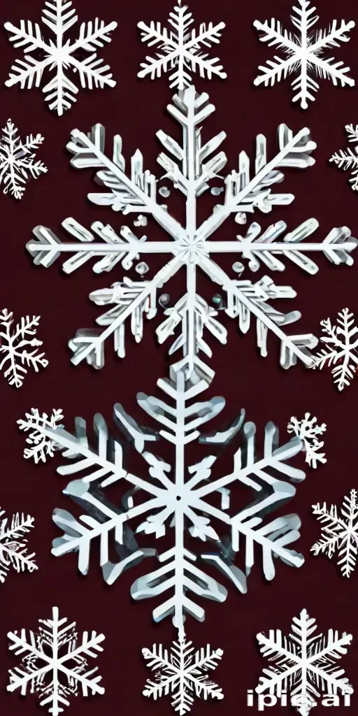 snowflake clipart free