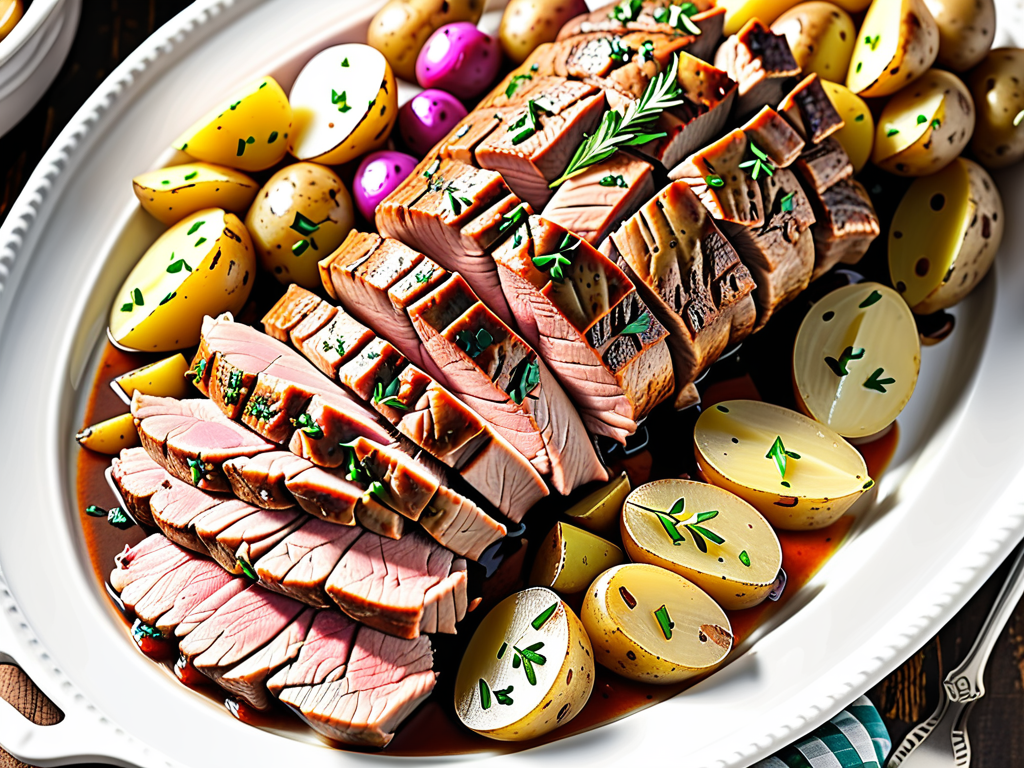crockpot pork tenderloin with potatoes