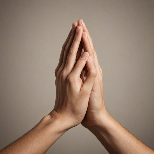 pray hands png