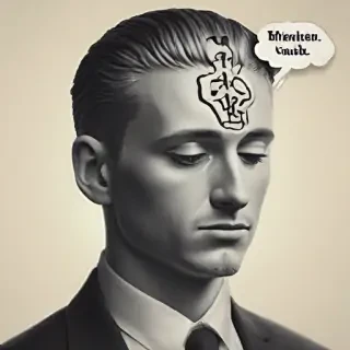 thinking person