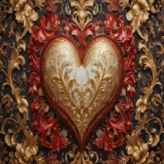 wallpaper on heart