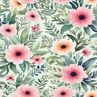 background watercolor flowers