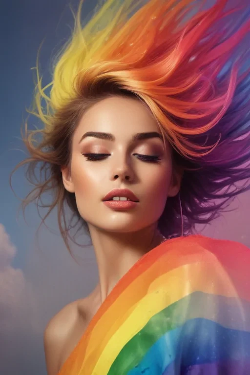 rainbow backround