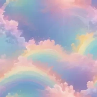 pastel rainbow bg