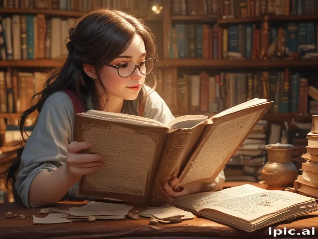 book cartoon image