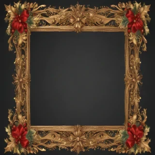 christmas frame clip art