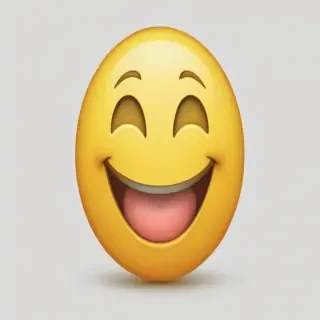 laugh emoji transparent