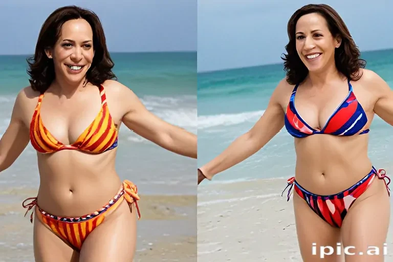 kamala harris in bikini