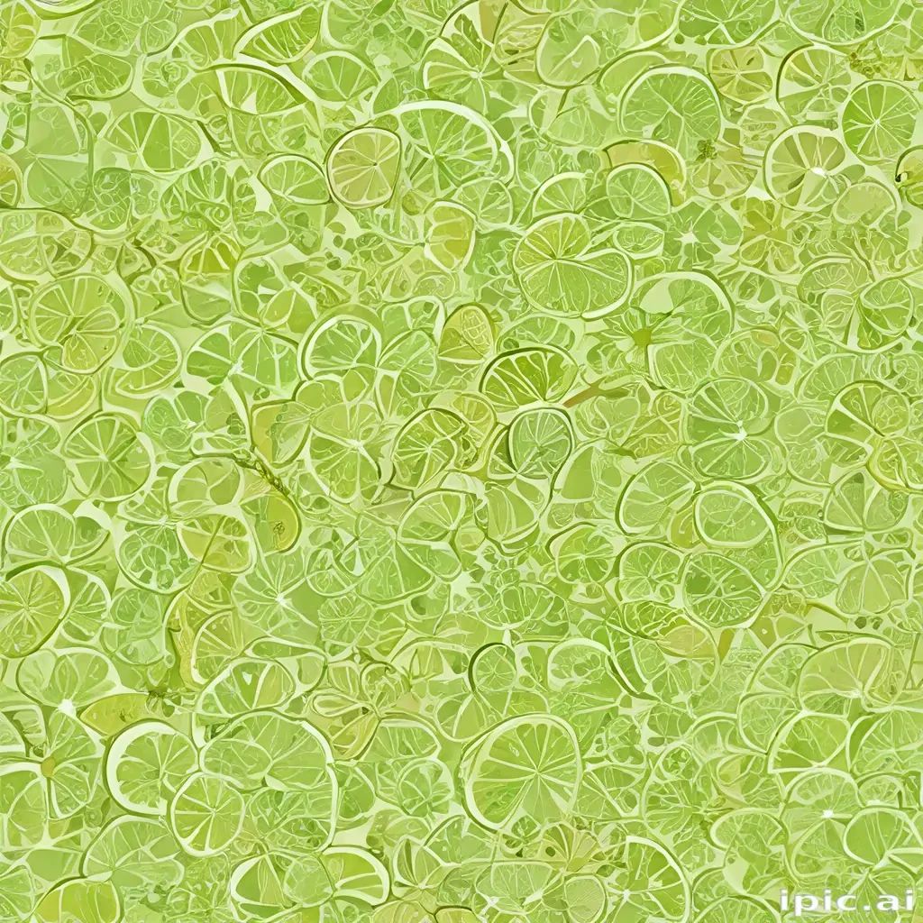 lime green background