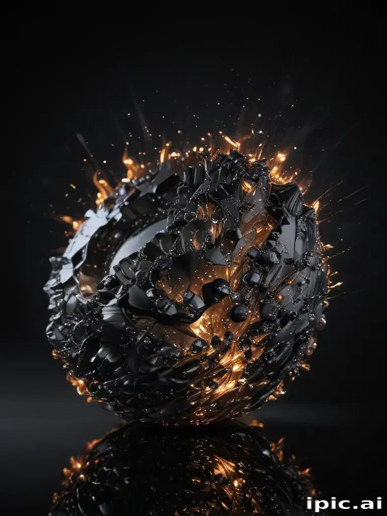 sparkle black background