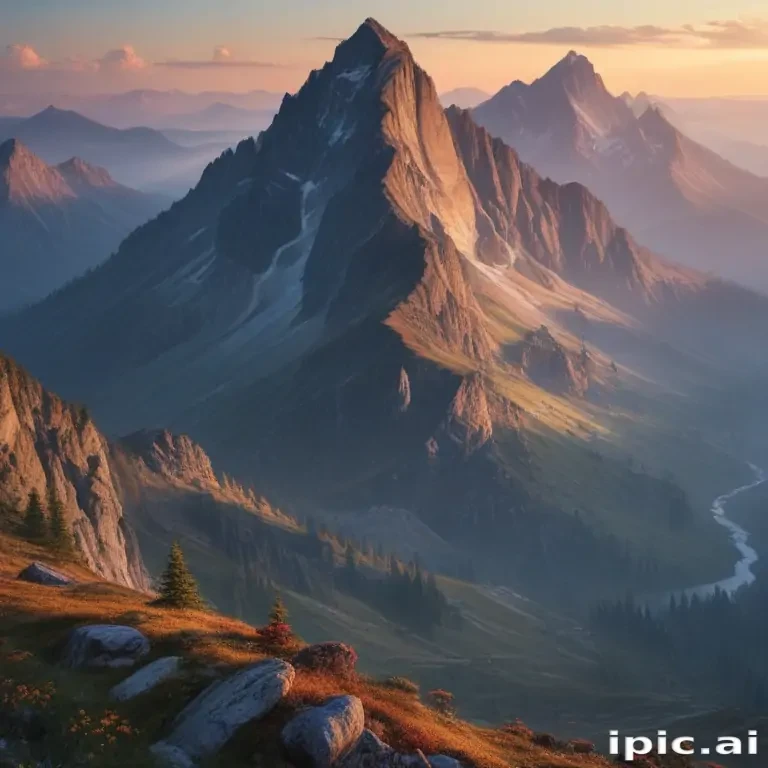 aesthetic mountain wallpaper