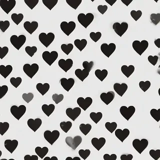 black heart transparent