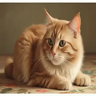 vintage cat illustration
