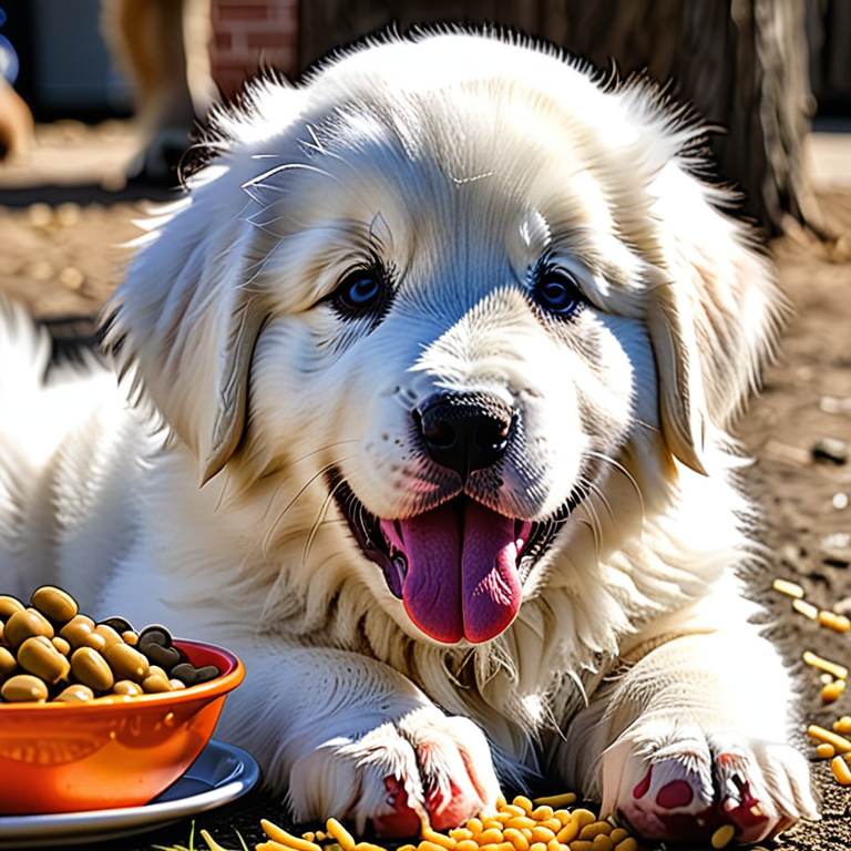 best puppy food for great pyrenees