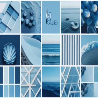 blue aesthetic images