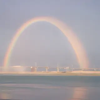 pastel rainbow