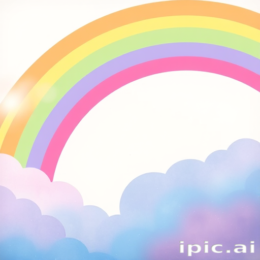 cute rainbow backgrounds